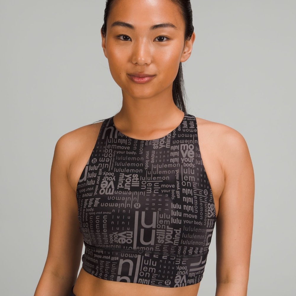 NWT Energy Bra High Neck Long Line sz 6